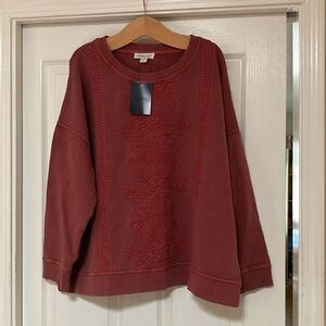 Coldwater Creek Women's Sweater 2X 18W 20W Rust Color - New with Tags